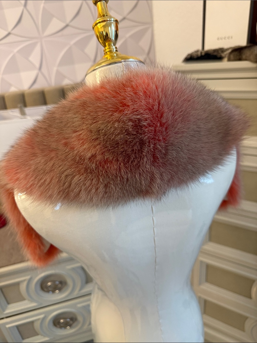 Rare real Fox fur scarf - Picture 3 of 8